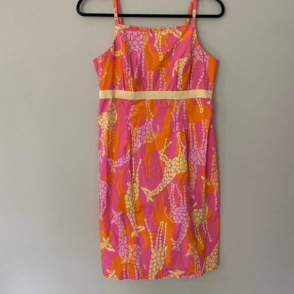 Lilly Pulitzer Dresses & Skirts - Vintage Lilly Pulitzer White Label Giraffe Dress
